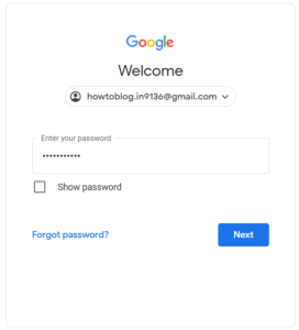 Gmail-password